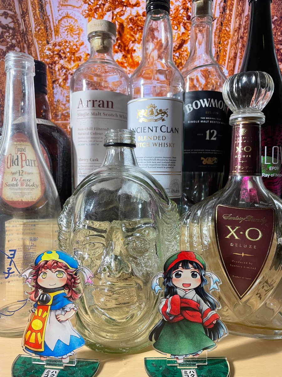 whisky130's tweet photo. 最近飲みきったボトル達🥃 https://t.co/jUbDeqBVT7