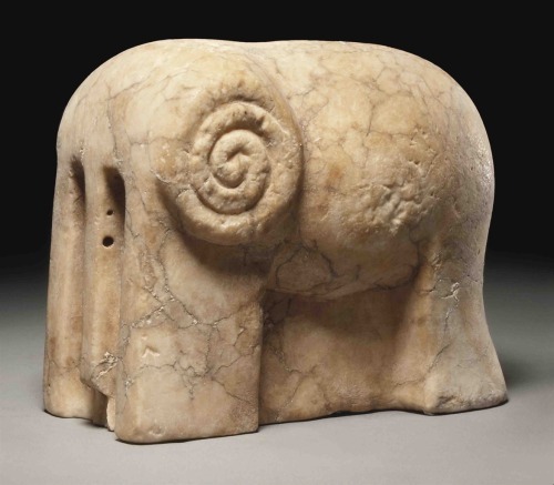 archaeologyart's tweet photo. Mesopotamian Elephant, c. 3400-3000 BC. https://t.co/sjvriZuaub