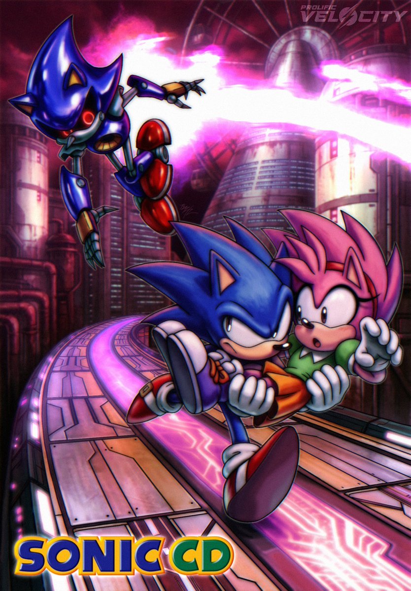 ProlifkVelocity's tweet photo. First of all, it was HELL trying to find a good image ref for Stardust Speedway. Second of all, I think this might be the best Metal Sonic I’ve drawn (so far)

Prolific Velocity Sonic 35th Anniversary Collection - 2 of Many More to Come!

“There’s No Time to Waste!” - Sonic CD https://t.co/QtZLCBdjfC