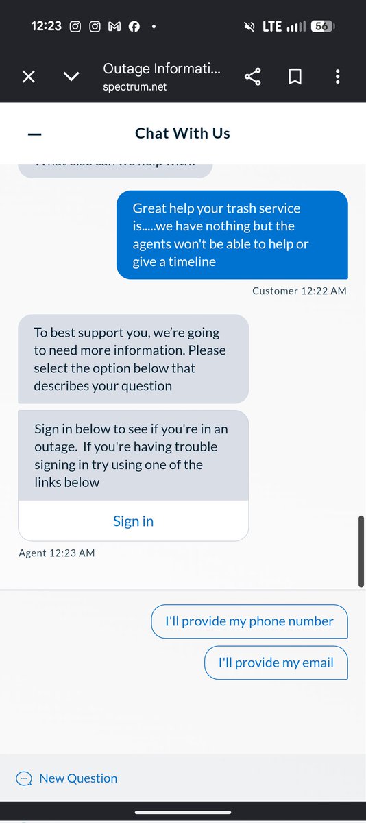 mikeb0509's tweet photo. @Ask_Spectrum hey dickfaces....look at this....absolute trash service https://t.co/IMCZwd8HxA
