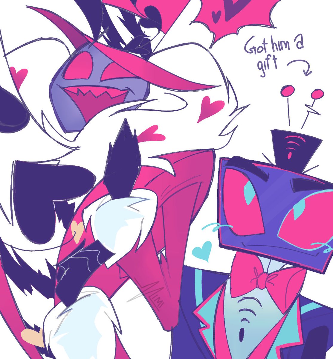 Kinderjoy_perso's tweet photo. Coloured Ver
#hazbinhotel #staticmoth #voxval https://t.co/ZxL5IZ4DZv