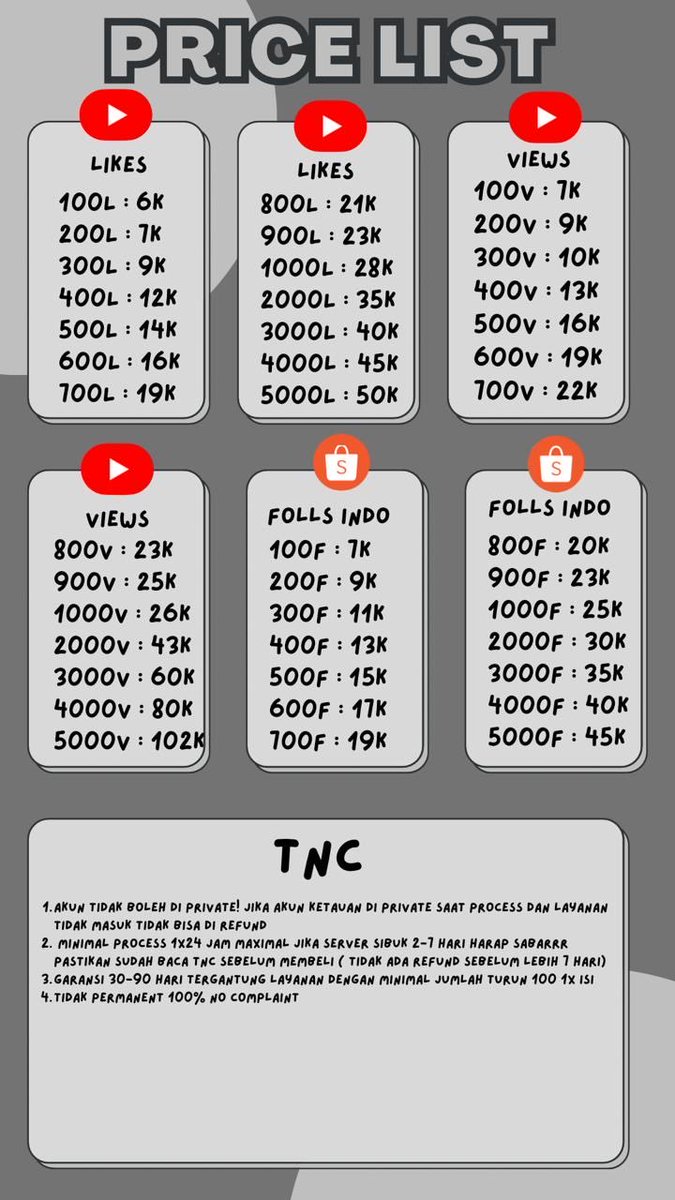Agim jual followers likes views tweet media