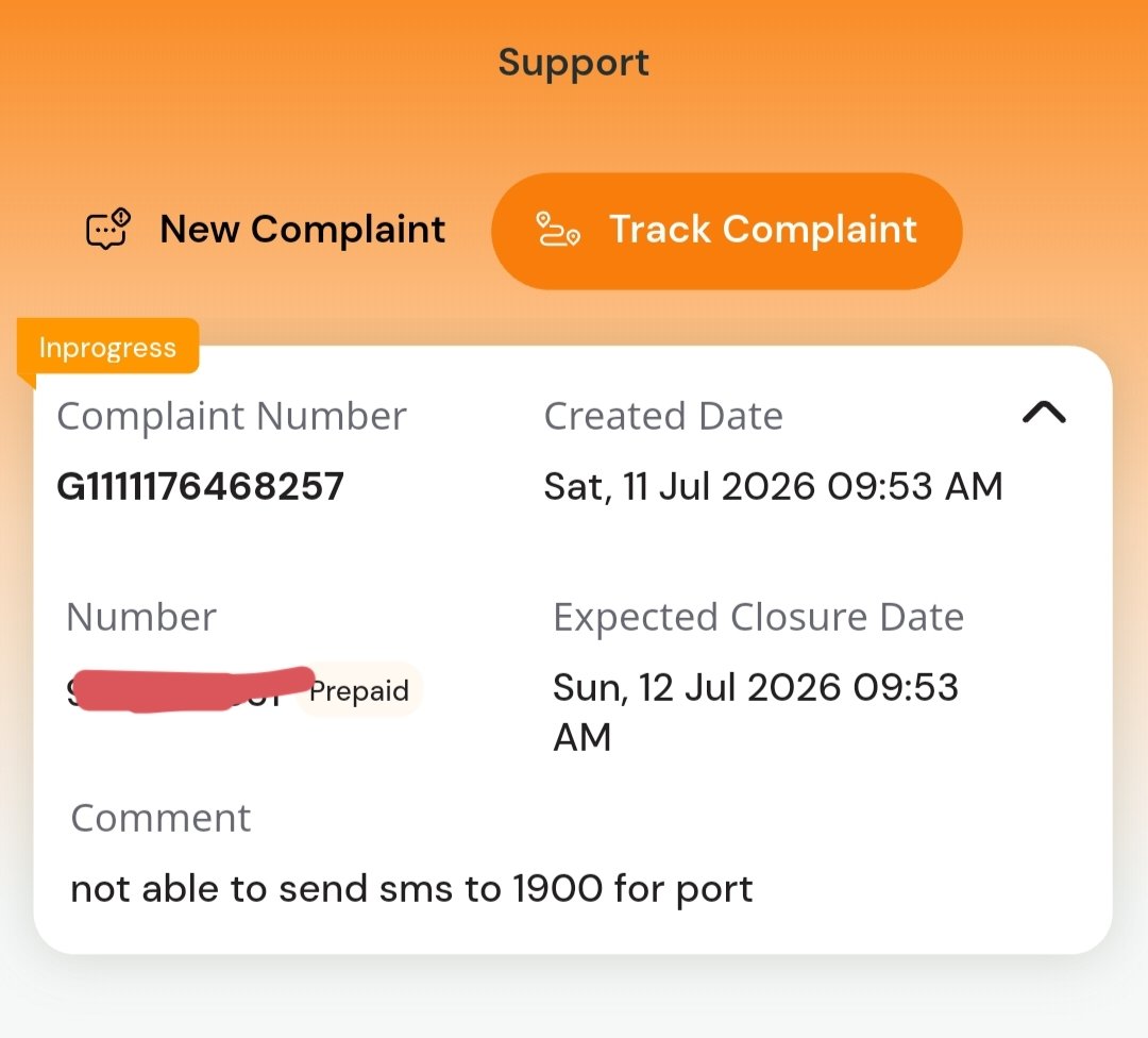 dasharath_15's tweet photo. @BSNLCorporate @bsnl_care 
I am not able to send sms to 1900 for port please provide solution https://t.co/Da8Dfa2sp6