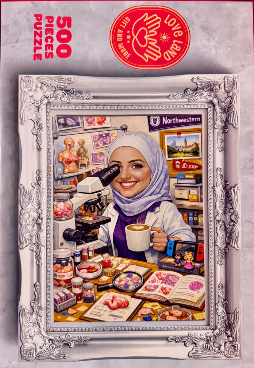 RokanaTaftaf's tweet photo. Years of training come to an end! I completed Breast Pathology Fellowship @NU_Pathology and am grateful to have served as an Instructor, signing out cases. Love this thoughtful personalized graduation gift🎁. Excited for my next chapter as an Assistant Professor @UChicagoPath! ❤️ https://t.co/EgmbrsO8xP