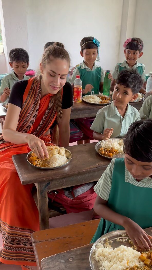 NalinisKitchen's tweet photo. This is Sandra Lavie.

A luxury job, a beautiful apartment, a good salary and world travel. She had everything many people dream of.

But she left Switzerland and Dubai with just 2 shirts, 2 trousers and a one way ticket to India.

She reached a remote village and started a free school for children who had no access to quality education.

People questioned her decision in the beginning.

Some even believed she would go back.

Instead, she stayed and kept building. Today, she says she finally found the purpose she had been searching for all along.

Her story is about choosing meaning over comfort. In a time when many people leave villages to build a better future, she left a comfortable life abroad to help children in an Indian village build theirs.

That is a rare choice.

Real success is not always measured by salary or lifestyle. Sometimes it is measured by the number of lives you change.