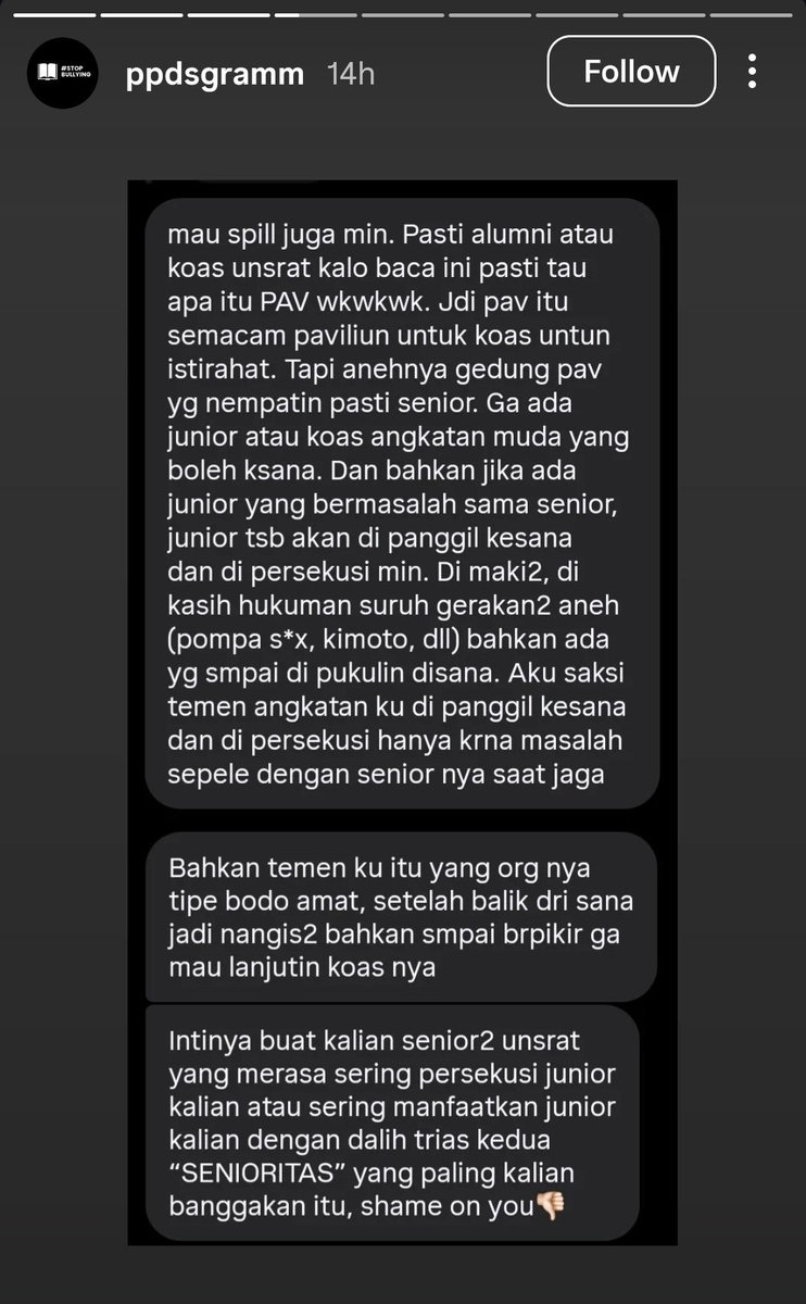 txtdarijasputih's tweet photo. Bagaimana PPDS di Unsrat mau kondusif?

Salah satu oknum pelaku ada di jajaran dekanatnya, walaupun sudah dilarang praktik di RS Kandou

Anehnya @unsrat1961 tdk memberikan sanksi apapun, malah jabatan tetap aman

Sekarang rasakan bobroknya dibuka semua https://t.co/FSVonS7Fj6