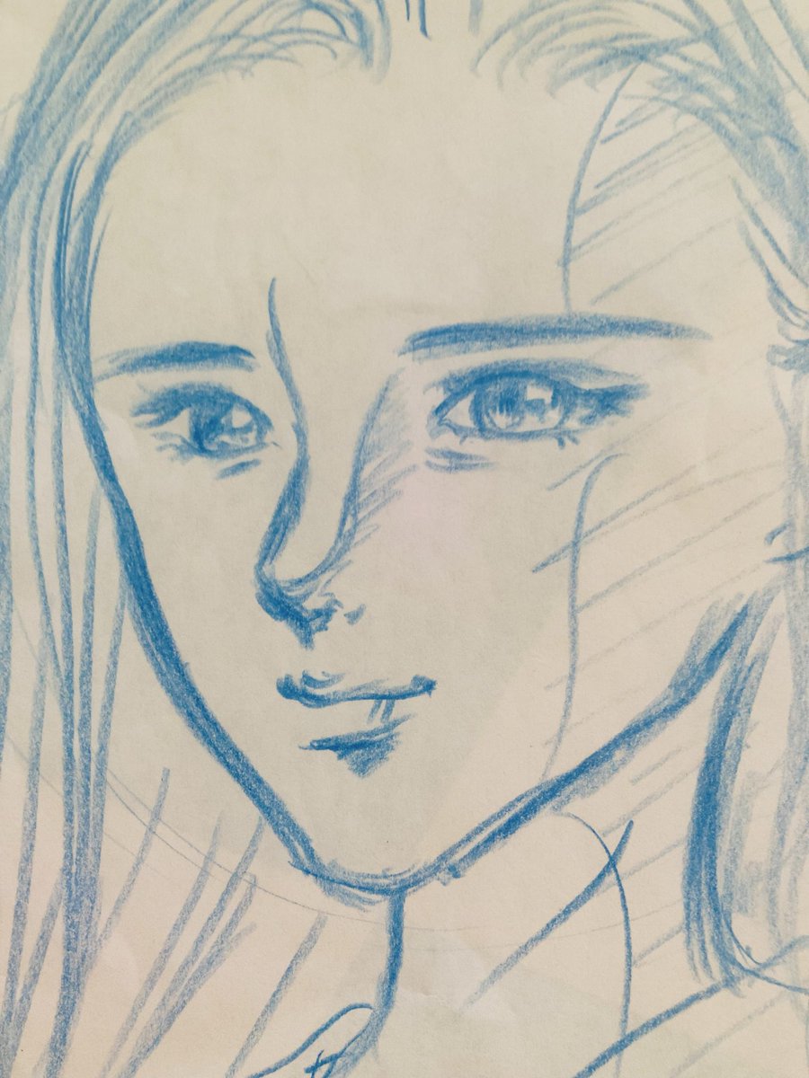 hinatatoki's tweet photo. 「8月のブルースカイ。」ツヅキサオリ。
 #色鉛筆画 #絵 #漫画 #絵画 #イラスト #漫画アート #マンガート #現代美術 #現代アート #アウトサイダーアート #ニューエイジ https://t.co/yVV2rbOu9P