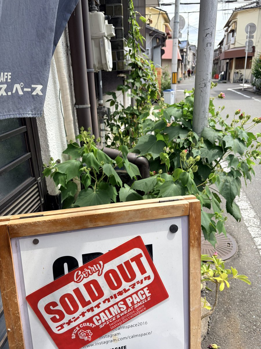 calms_pace's tweet photo. ありがとうございます！
只今のお客さん方で
curry完売いたしました
明日の日曜日も
よろしくお願いいたします🙇‍♂️ https://t.co/RnxyogfQYh