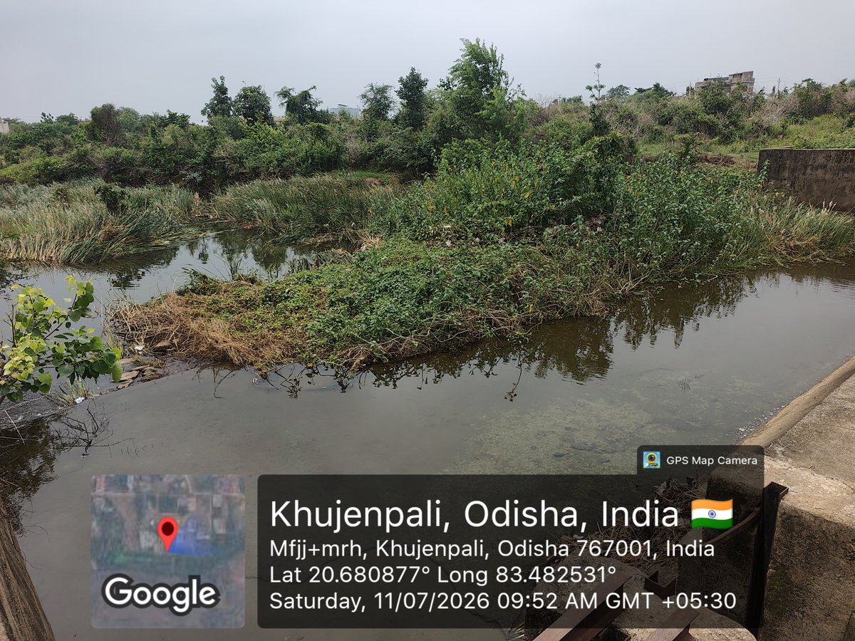 drlalitsahu's tweet photo. Balangir Rajiv Nagar Near Siddheshwar Shiv Temple
#Monsoon Preparedness
#Flood Prevention
#Clean Nibruti River https://t.co/PnV4Ndhm5h