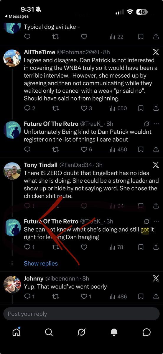 Mmigz's tweet photo. @TraeK_ By the way, what a smooth grammatical take from you. https://t.co/IpIlZcewOp
