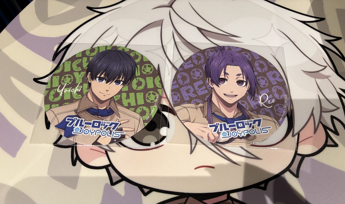 yui_brabbit's tweet photo. 【交換】 ブルーロック ブルロ ジョイポリス 特典 コースター

譲: 潔、玲王
求: 凛＞決まり次第蜂楽

現在現地交換優先。後日郵送交換も可能です。お気軽にお声がけください。 https://t.co/qFRlwKVWbX