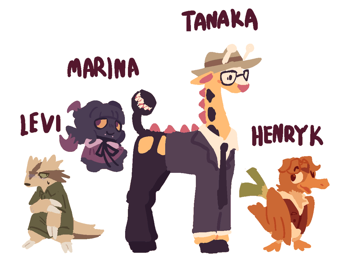 JazzKity's tweet photo. drew the termina cast as pokemon

#fearandhunger #fearandhungertermina https://t.co/Fo0aO7RZMR