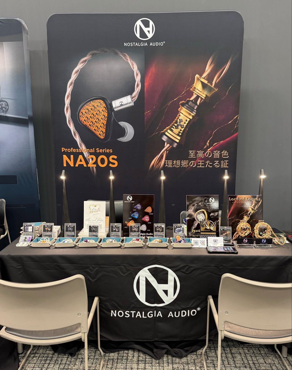 nostalgia_audio's tweet photo. ポタフェス2026、本日開幕！ 🚀
【地下1階 B1F-17】ブースで最新作をご体感ください：
 NA20S 
 Pendragon 
 次世代ケーブル

極限のサウンドをぜひ会場で。お待ちしております！👋
📍 ベルサール秋葉原 (B1F-17) 
⏰ 11~12 JUL | 11:00 ～ 18:00
#ポタフェス #NostalgiaAudio https://t.co/eNmoP3P5LL