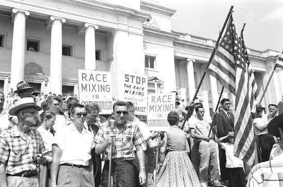 ShemLL's tweet photo. @MikeBales What are you talking about? You guys have always thought we were Communists. Check out this photo from the 1960's when conservatives fought against Civil Rights. https://t.co/XbUPdh6Mkf