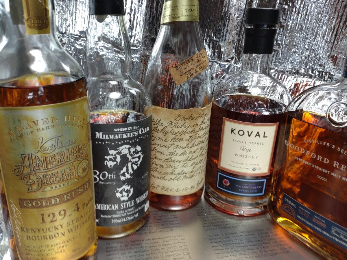 アメリカンウイスキーリスペクト 飲み比べ+サンプル進呈企画 9〜11種