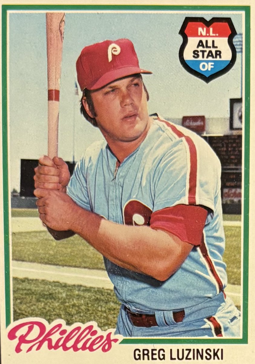 DolansBBallLife's tweet photo. GREG LUZINSKI—1978 Topps ❤️🤍🩵#GregLuzinski #Phillies #RingTheBell #TheBull #Topps @Phillies https://t.co/5jwEQF0xuT