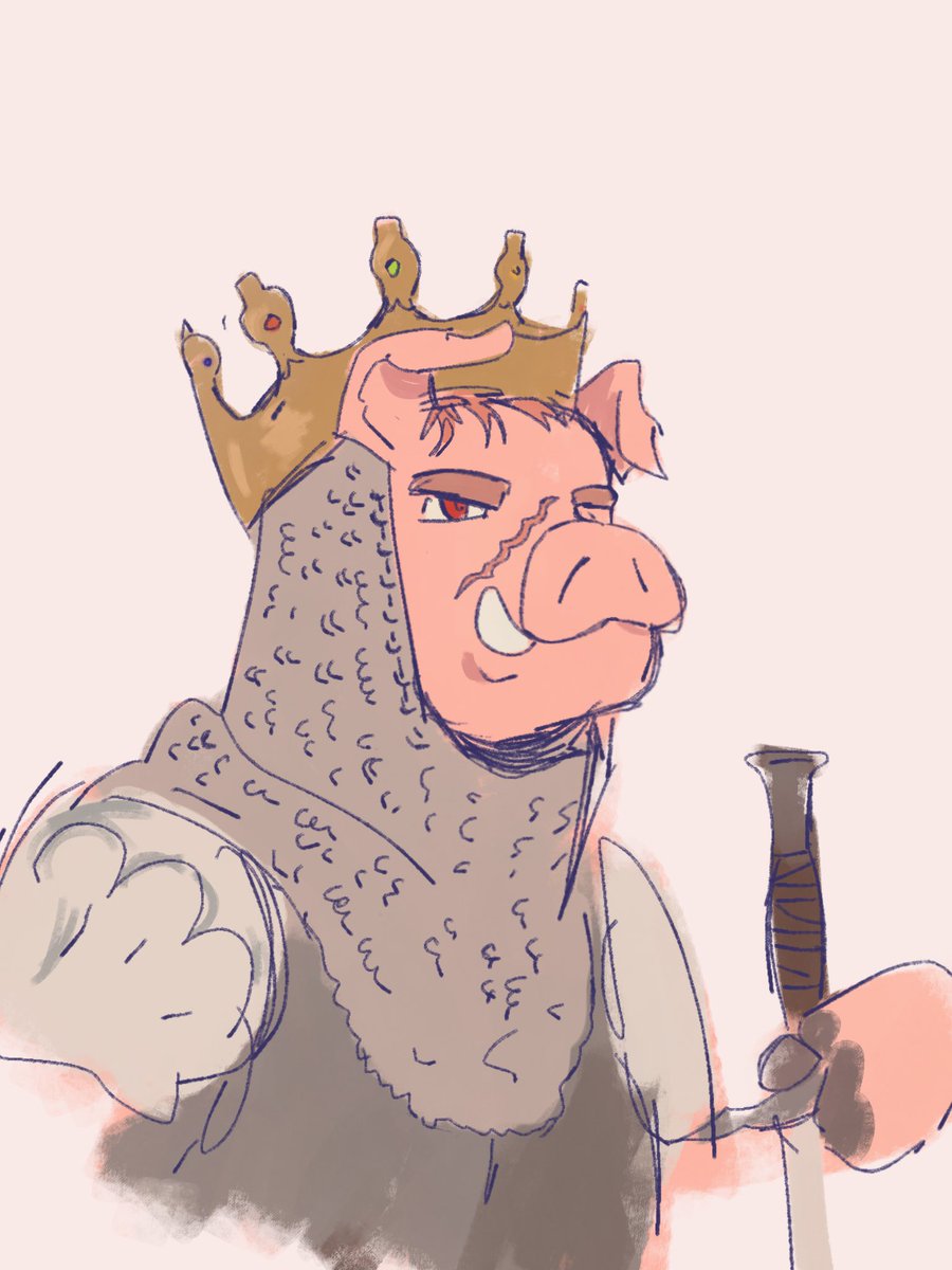 Red_t33th's tweet photo. medieval techno bc been rewatching some of his stuff <3 #technoblade https://t.co/TzIGbs4rUe