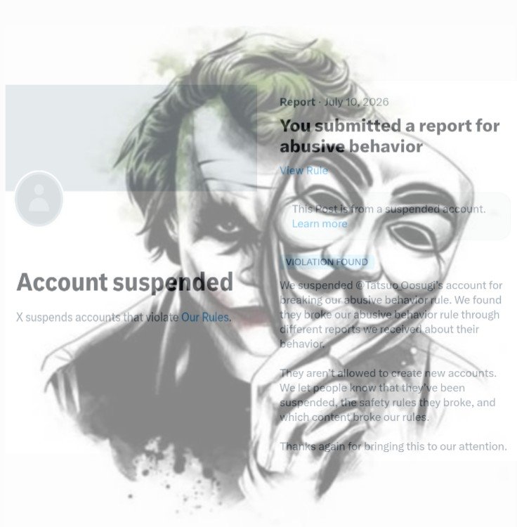 JOKER__INSAN_0's tweet photo. GOOD BYE π
DEDICATED TO >> @X
REPORTED BY #TEAM_MASK https://t.co/aVbFQZfHal