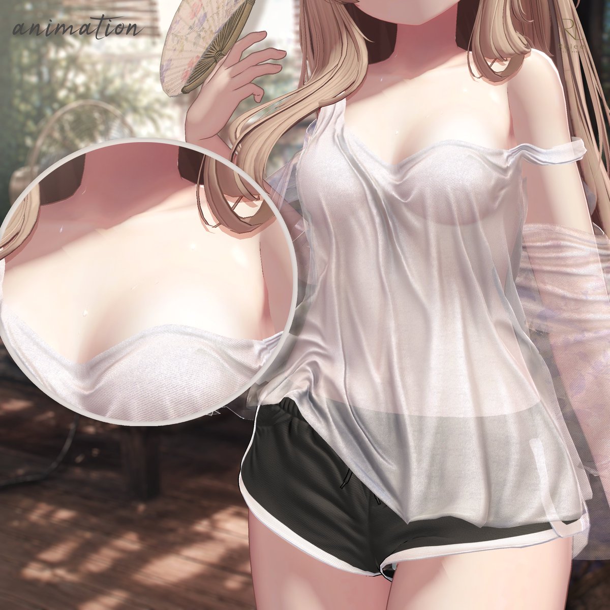 relee_shop's tweet photo. 🎉OPEN Event🎉
☀️Summer Dew💧

陽射しの下でやさしく輝く、露のように透き通る夏のシースルー衣装。☀️💧
身体を伝う汗ギミックで、真夏の空気感をよりリアルに表現しました。💦

햇살 아래 은은하게 빛나는, 이슬처럼 투명한 여름 시스루 의상!!. ☀️💧
몸을 따라 흐르는 땀을 기믹으로 한여름의 분위기를 더욱 생생하게 담았습니다. 💦

 ~ 7/18 RT + フォローイベント実施！！  3名様を抽選して選択衣装を1着プレゼントします
~ 7/18RT + 팔로우 이벤트 진행!!   3명 추첨하여 선택 의상 1벌 선물드려용!   

booth-https://t.co/Y31hvIbgTW

@VRChat  @relee_shop