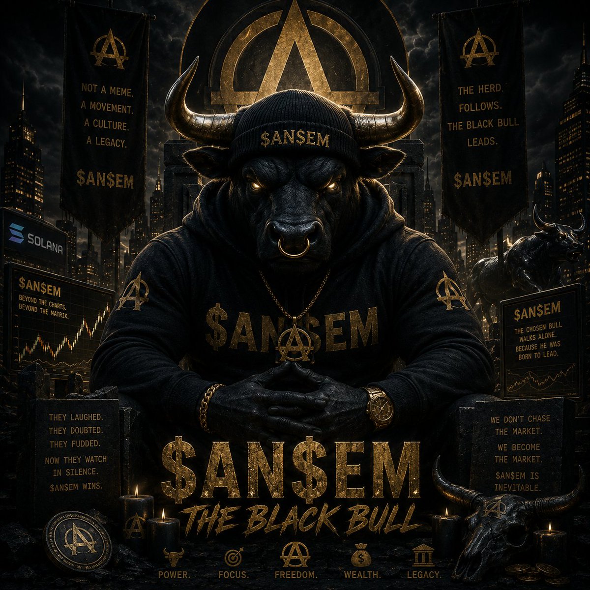 Laskarcrypto27's tweet photo. The strongest bulls don't make noise.
They just keep buying.

$ANSEM
The Black Bull.
Built for believers, not doubters.

Who's still holding? 🖤🐂🔥 https://t.co/PJjS6j5Cmq