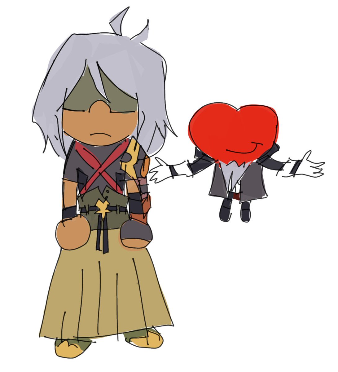 Moni_Salado's tweet photo. Kh x deltarune https://t.co/LCAByxHAHS