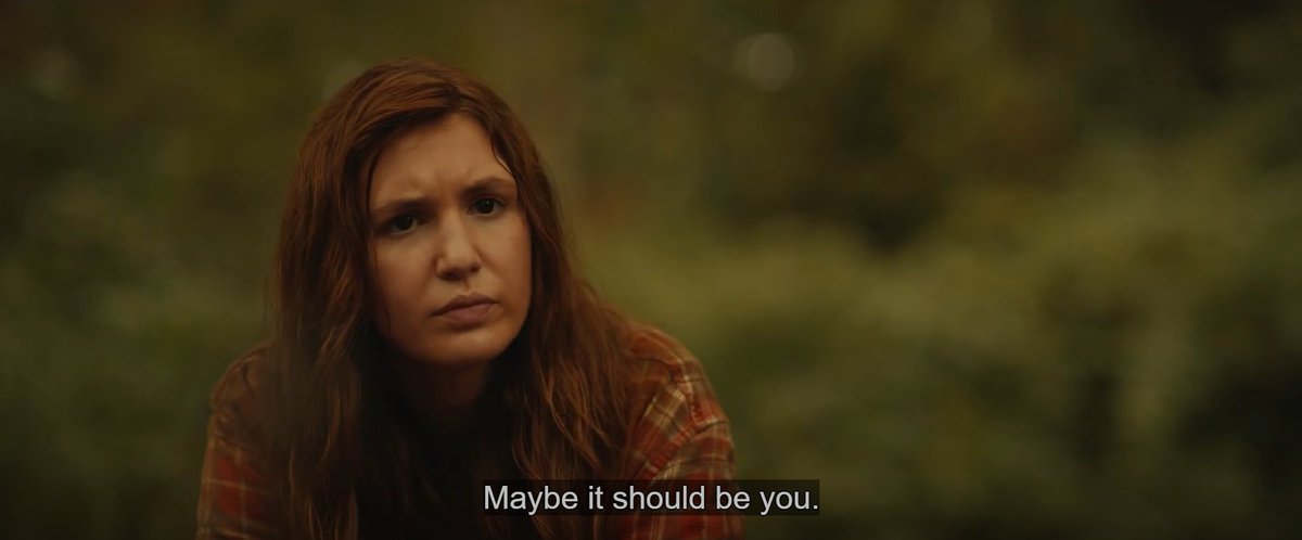 RickyRiddle20's tweet photo. People love to say Shauna was cruel to suggest Nat, but... is she wrong to suggest that the hunter should be the one to shoot Ben? Sure, shooting a human is different from shooting animals, but also... so does butchering animals compared to humans, and yet Shauna was expected to+ https://t.co/Eb2nZYvQTG