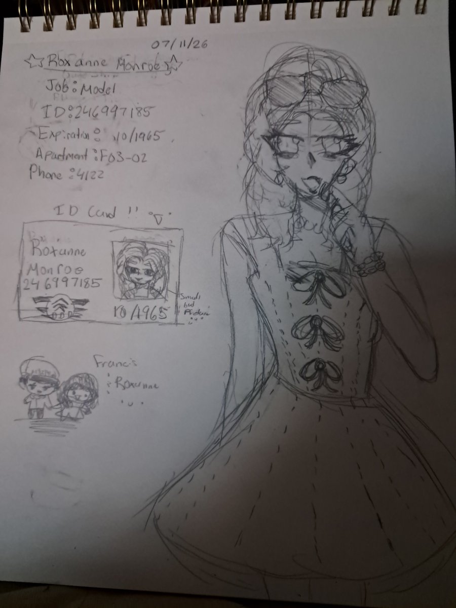 Cookiechicken13's tweet photo. Hehe I finished (I tried to make her 1950s as much as I can since the game is based on that year 🐀🐀🐀) Lowkey might change her name idk https://t.co/Bf8Rtsvlo0