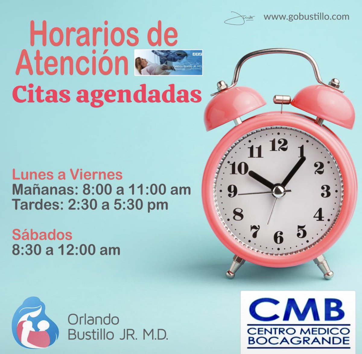 OrlandoBustillo's tweet photo. #Ginecologo #Cartagena #Consultaginecologica #Ecografíaginecologiayembarazo #Colposcopia #Citologia #VPH #Horariosdeconsulta #DrBustilloGinecologo  https://t.co/okdVkVVrhG https://t.co/PLQqLaBXZM