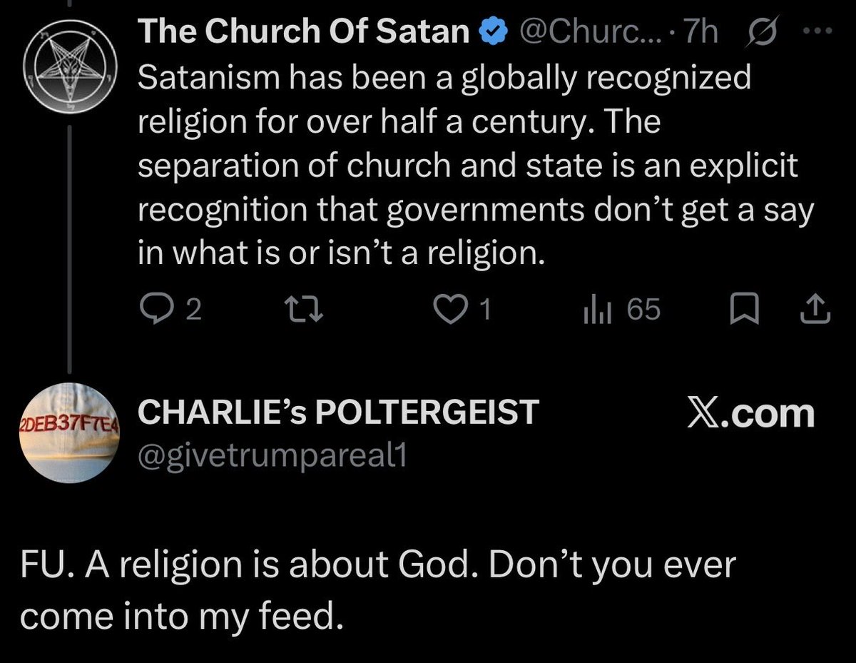 ChurchofSatan's tweet photo. 🤷‍♂️ https://t.co/HnHVM9g8SY