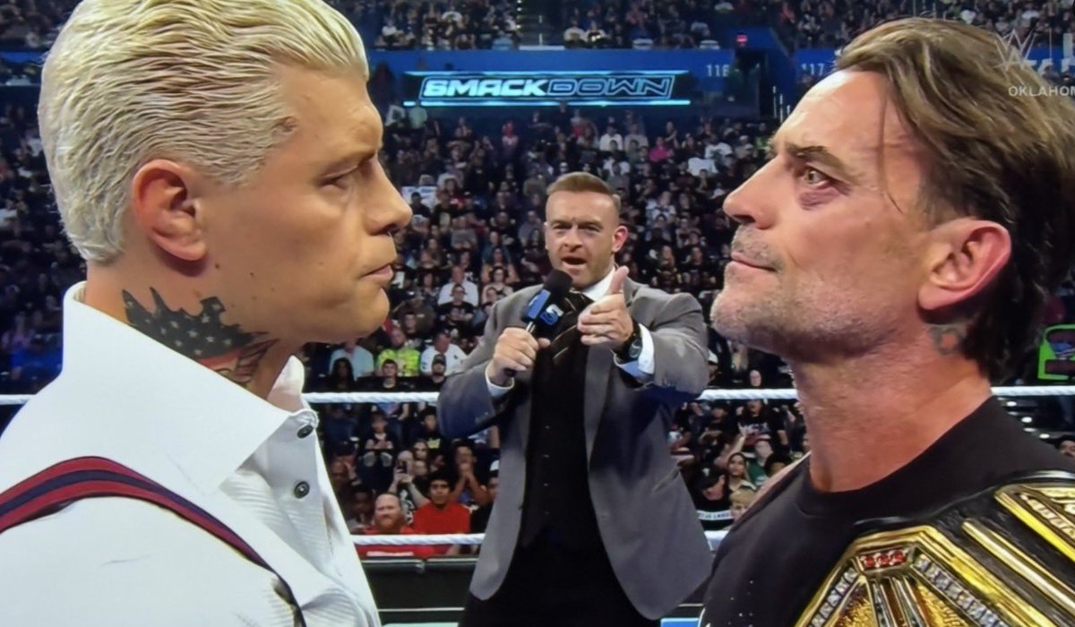 WrestleHype's tweet photo. CM Punk vs. Cody Rhodes Confirmed For WWE SummerSlam https://t.co/IKMuql4dg6 https://t.co/GftPt8t8rp