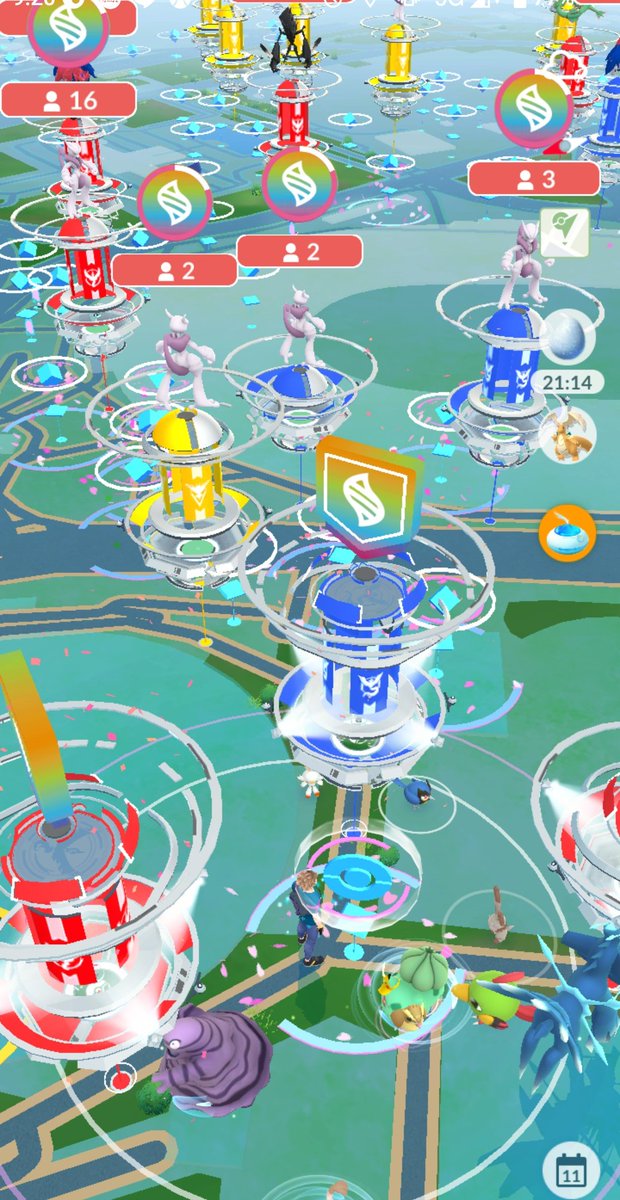 shimaru8563's tweet photo. ポケモンGOグローバル、国立まわり動きやすいー！ https://t.co/6wfyKrwUCf