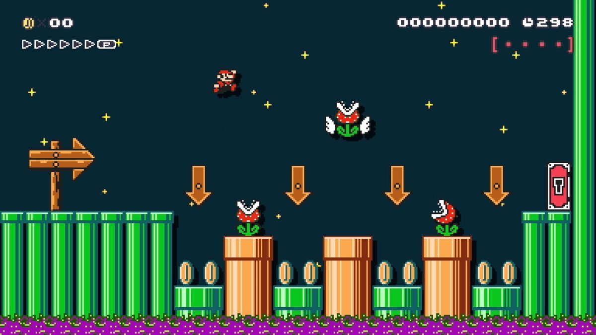 IsocchiMaker's tweet photo. 現在制作中のコース画面です。
#スーパーマリオメーカー2 #SuperMarioMaker2 https://t.co/oLHOd7Fbpr