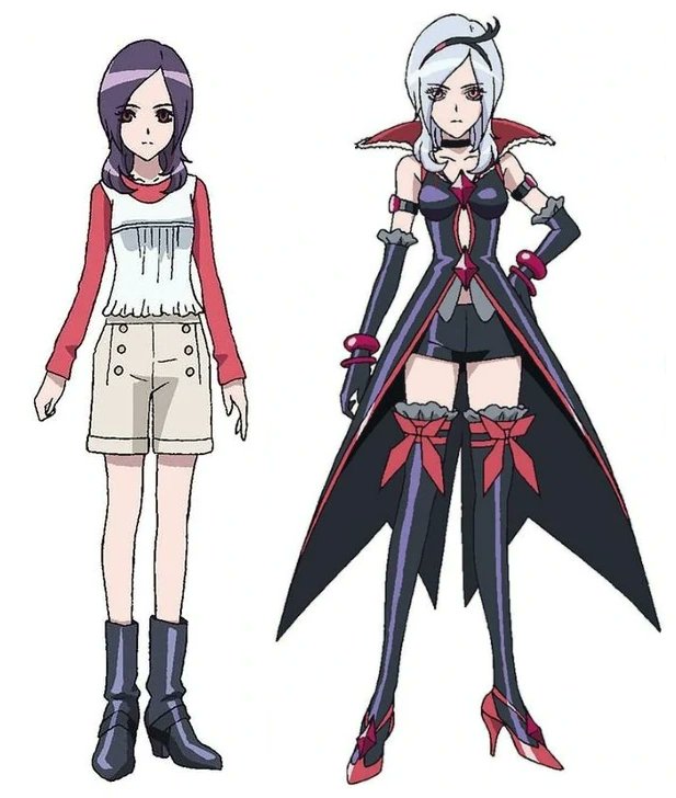 muffinyap's tweet photo. idk if anyone's said this before but the fact that eas's outfit is so sexualized while passion's isnt at all is so interesting. i feel like it had to be at least a little intentional. i know its a kid's show this feels purposeful to show how moebius dehumanized her https://t.co/uFJEwMQvPt