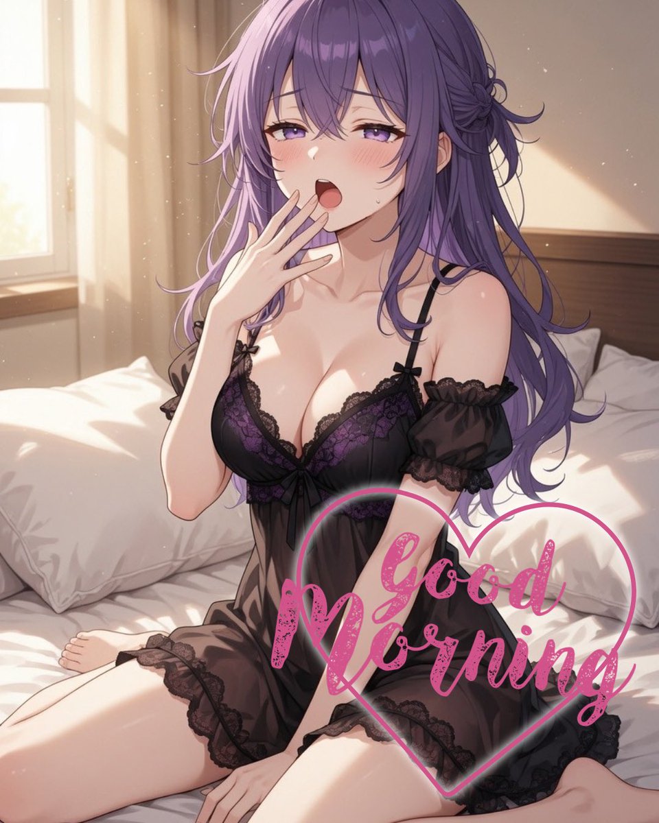 おはようVtuber️ ☀️｡° 今日は朝から土砂降りの雨☔️🥹 今夜22時