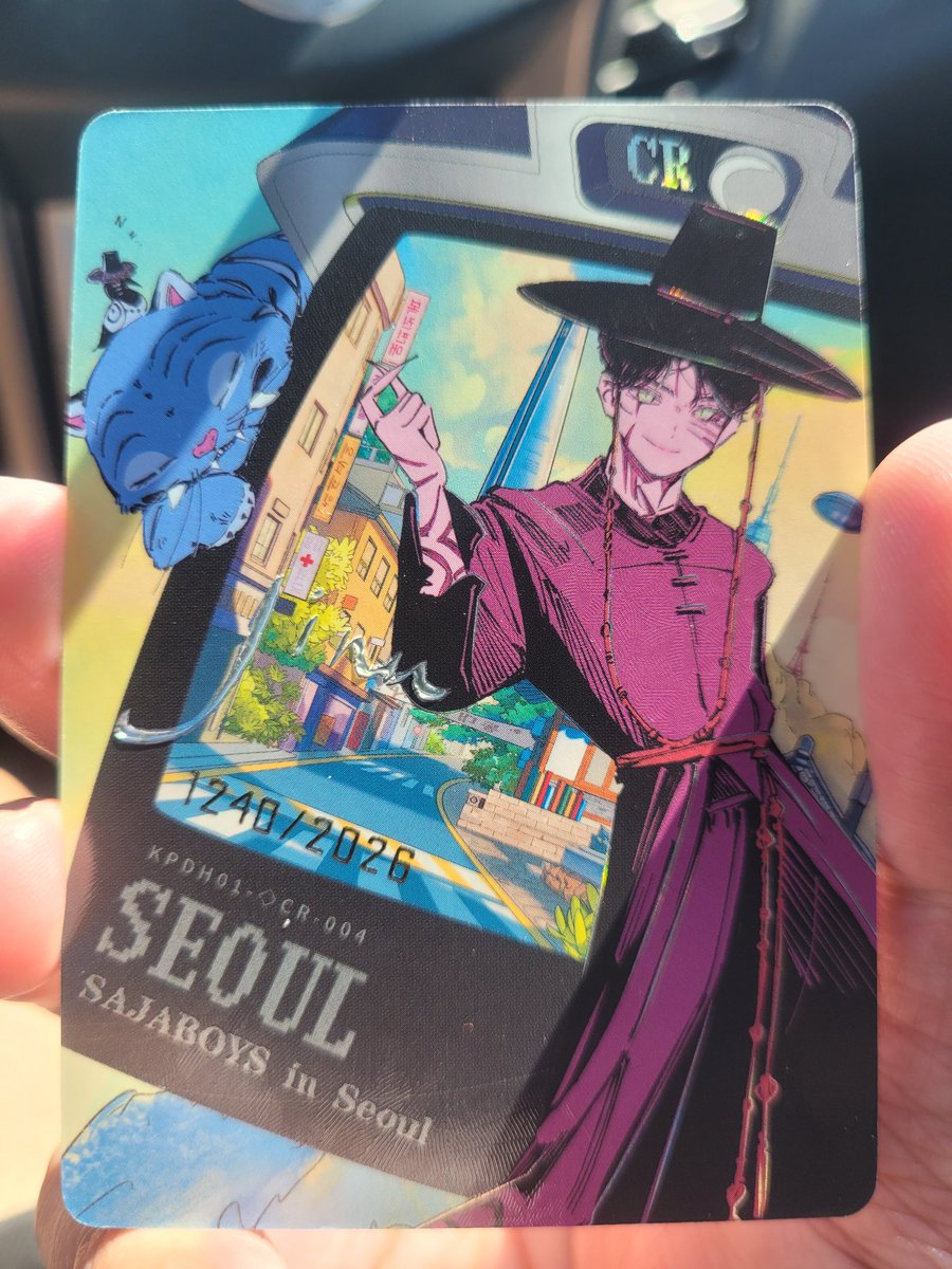 MoonMoney100's tweet photo. I didn't know kpop demon hunter cards have serialized cards, Holy shit! https://t.co/b6j44DNyZV