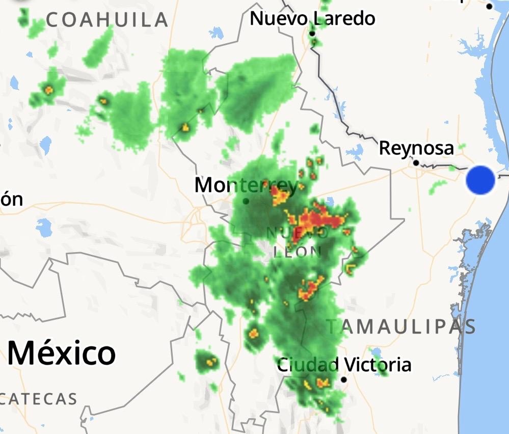 LCAlatorre's tweet photo. Organismo de Cuenca Rio Bravo
*Evento* : reporte  de novedades Estado de Nvo. León 

*Descripción*: hasta el momento, registro de lluvias generalizadas, la tarde de hoy registro de lluvias de ligeras a moderadas municipios: 

Zona citrícola: Allende, Montemorelos, Linares, General Terán, Santiago.

Norte de N.L: Bustamante, Villaldama.
.
Sur del Estado: Galeana.

De momento, Protección Civil del Estado no reporta afectaciones relevantes por lluvias.

*Acciones* : se mantiene monitoreo de eventos meteorológicos, seguimiento de pronósticos para OCRB 

Pendientes.