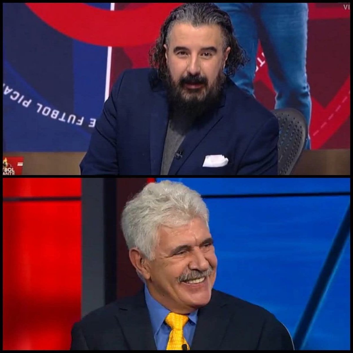 Sanyorchv's tweet photo. ¡Se quedó callado! 😂

Álvaro: Si en lugar del Tala Rangel, hubiera estado Malagón, no nos eliminaba Inglaterra "

Tuca: Es correcto, nos eliminaba Corea, en la fase de grupos" 

**Se escuchan carcajadas en el foro**

...🤣🤣🤣 no mms 😂 https://t.co/rWoAU3DV2J