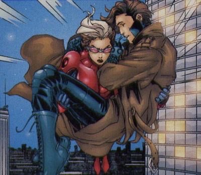 FruityWeeb's tweet photo. Love how the trend of Rogue carrying Gambit has never died out https://t.co/rryvxE5KZD