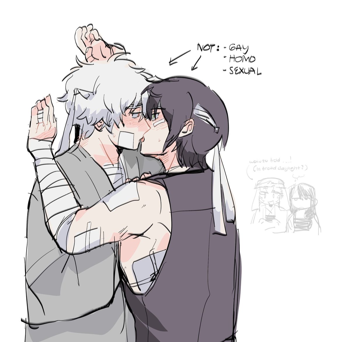 359IKYO's tweet photo. 督白 高銀 (not gay though) https://t.co/BLCu2ZlUHx