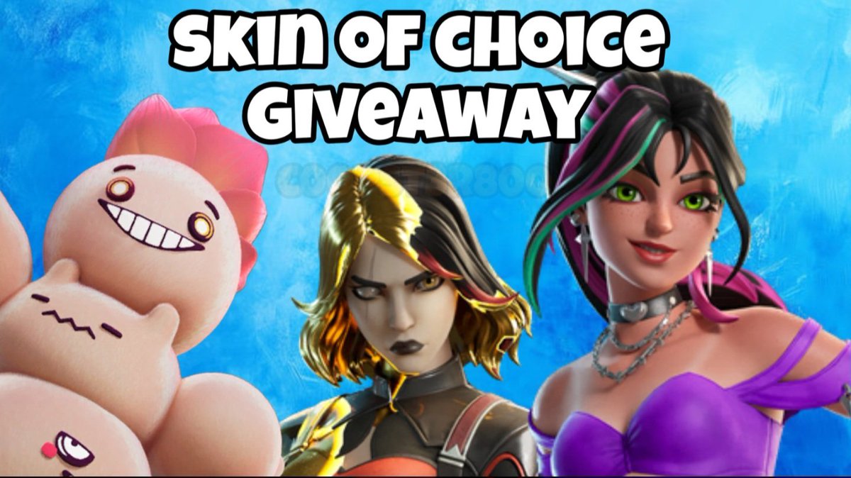 meepfn55's tweet photo. MY FIRST EVER FORTNITE GIVEAWAY

Prize: 1,500 V-Bucks worth of Fortnite items of the winner's choice. 

How to enter: ✅ Follow me, ❤️ Like this post, 🔁 Repost, and comment your Epic Games username.

One winner will be chosen in 48 hours. https://t.co/09GHYHkVi8
