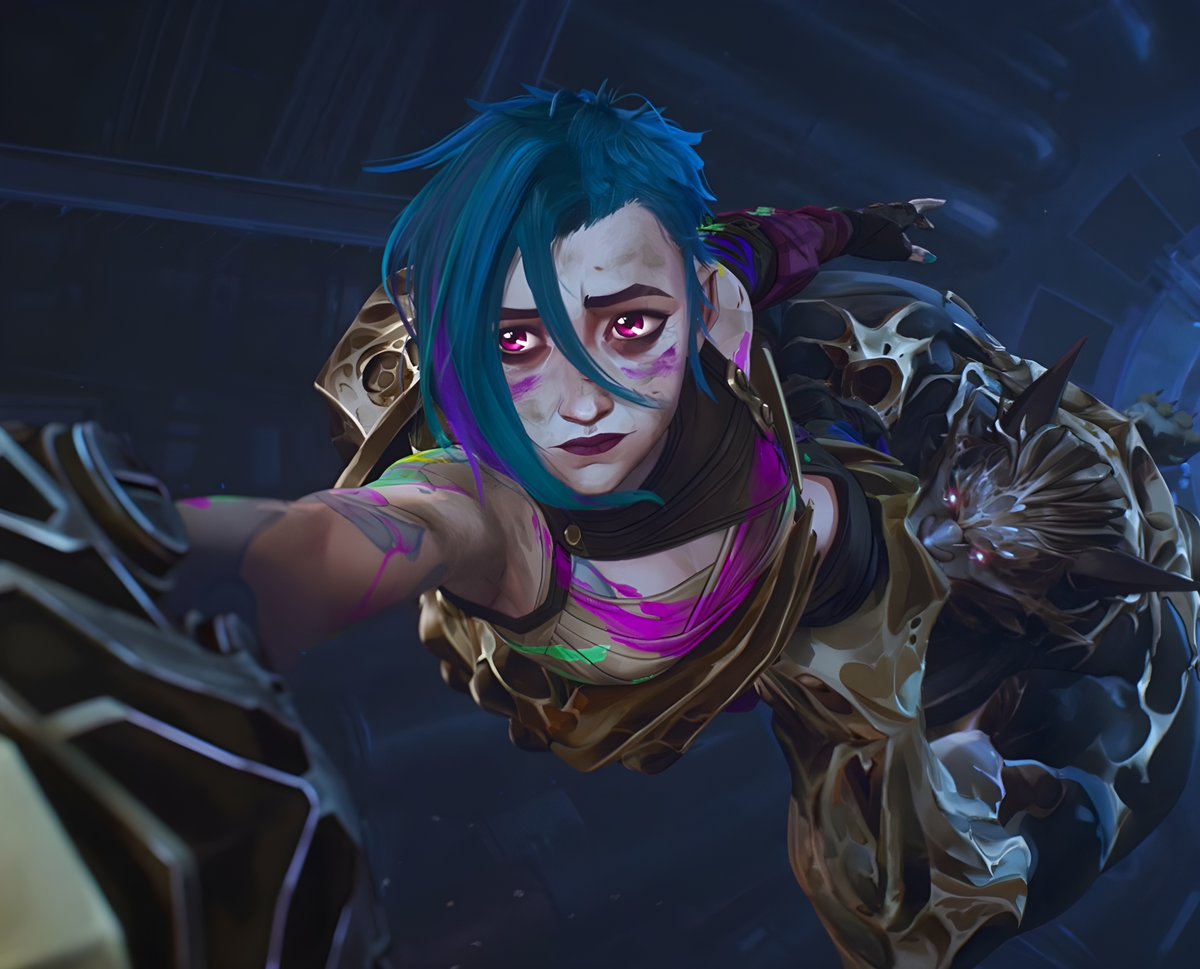 JinxSpinoff's tweet photo. Nope. Day 600.

#Arcane #Jinx https://t.co/5vlmzniCCC