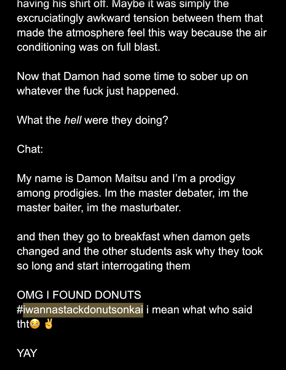 secretsnaurball's tweet photo. yo what are my beta readers doing 😭😭😭 
READ MY KAIMON FIC: https://t.co/R08jIt8ocH
#kaimon https://t.co/UrTsHJIEBS
