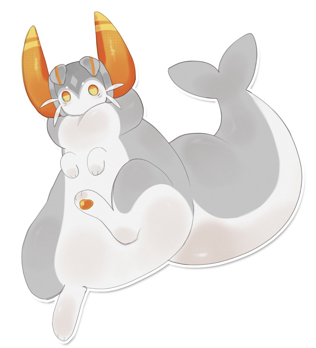 chained_chomper's tweet photo. my contribution to @Biograft_ with this beautiful round creature . i genuinely like it a lot so im posting it here lelel https://t.co/rr3b11tAwv