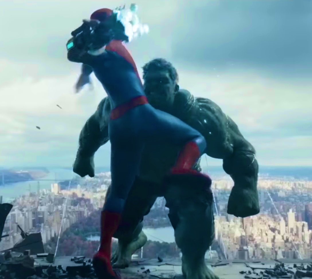 Maxwantamillian's tweet photo. He automatically became the hardest MCU character squaring up with Hulk solo dolo idgaf 😭 https://t.co/Zgp2AQ9iam