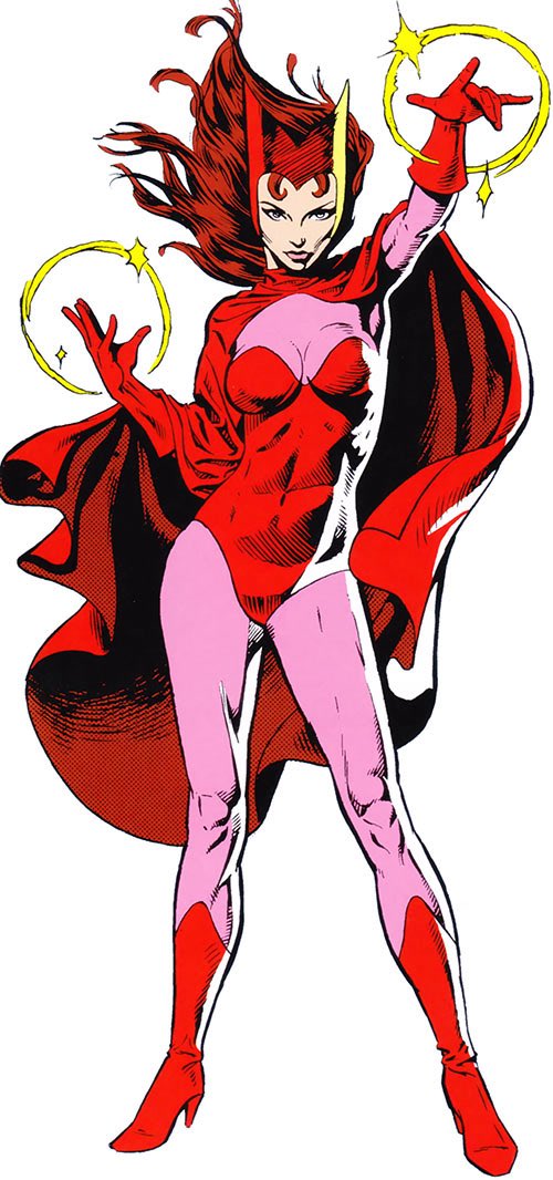 Afton_____'s tweet photo. @Maximoffsson I didn’t want to bring this up but she was already white in her 90’s comics https://t.co/cDHwuyhqPP