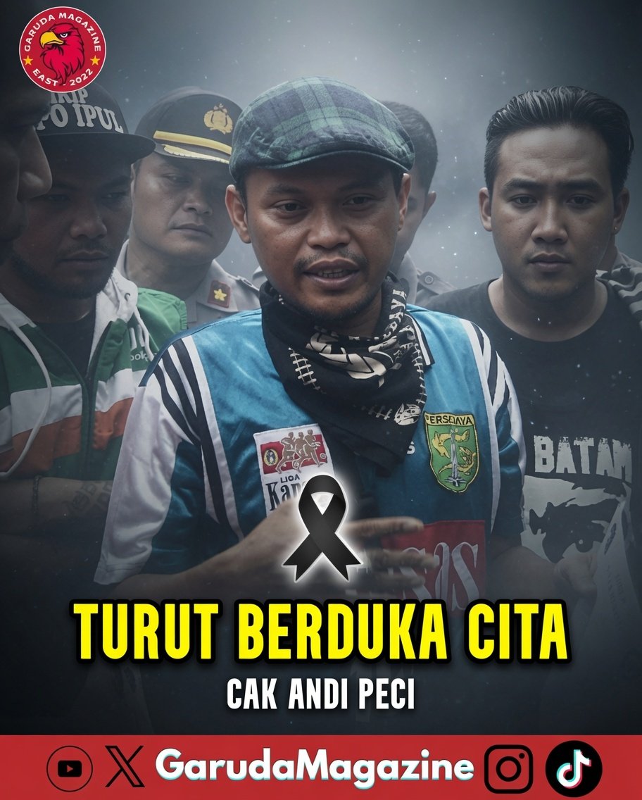 GarudaMagzn's tweet photo. Selamat Jalan, Cak Andi Peci 🥺😭💚
Sepak bola Indonesia kehilangan salah satu tokoh tulus dan berdedikasi.
Seorang pemikir visioner yang selalu berintegritas di atas segalanya.
Cak Andi Peci dikenang sebagai Orang Baik yang Berintegritas.
Requiescat in Peace, Cak 🕊️
#Bonek https://t.co/Vu8QFe9NPJ