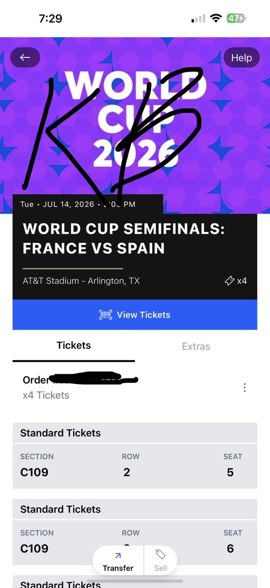 KBolrav's tweet photo. World Cup Semifinal Tickets Available
🇫🇷 France vs Spain 🇪🇸
AT&T Stadium – Arlington, TX
$700 each
#WorldCup2026 #FIFAWorldCup #WorldCup #FranceVsSpain #KylianMbappe #LamineYamal #Pedri #Rodri #NicoWilliams #Dembele #France #Spain #Semifinal #ATTStadium #Arlington #Yamal https://t.co/Lcx4SuJq4V