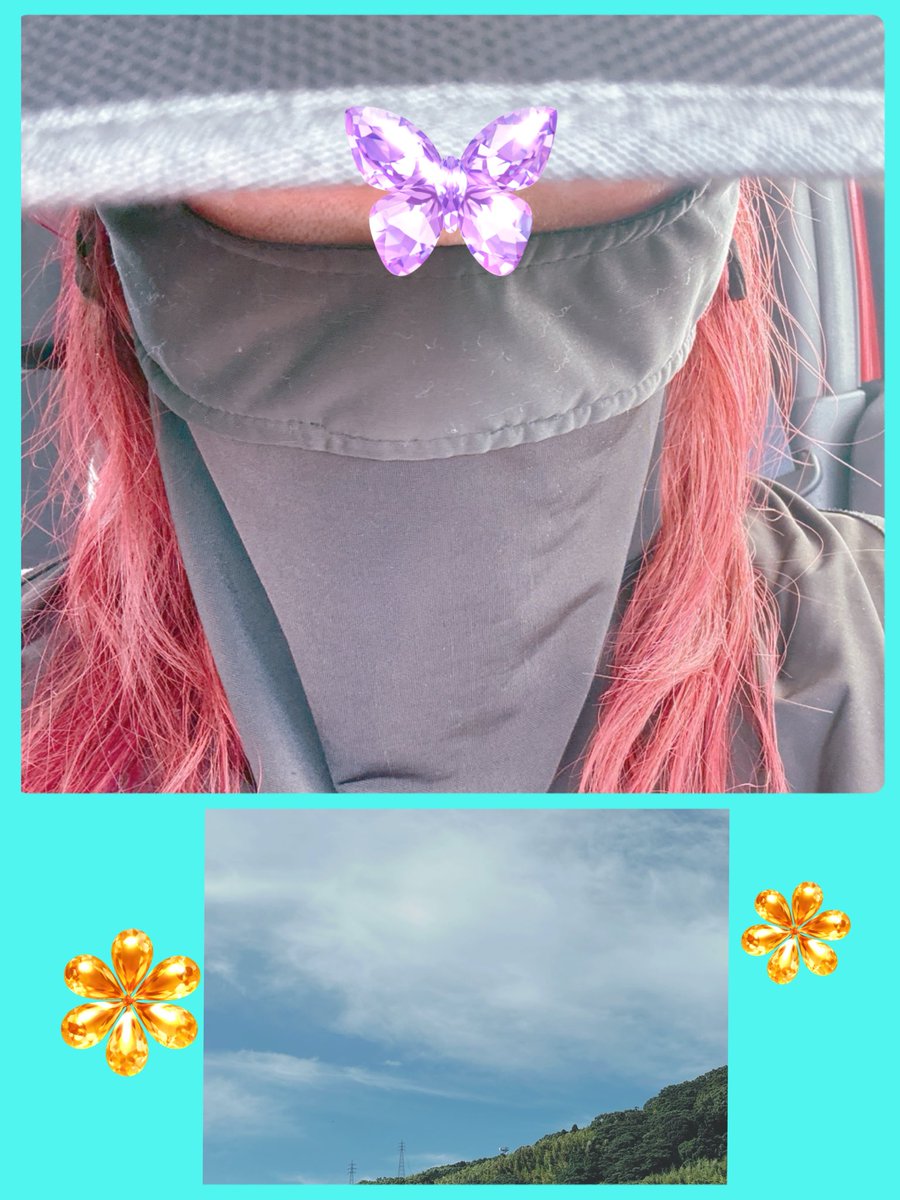 Ako_topia's tweet photo. 今日も天気よすぎ、、、
日焼け対策して部活送ってきた🚗³₃
目も日焼け対策せんばって、こないだテレビで言いよった、、、🕶🔆 https://t.co/EXO2cGmxR5