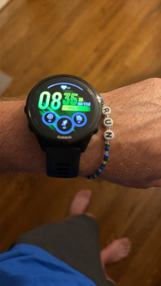 As a girl dad when your daughter makes you a bracelet you wear it