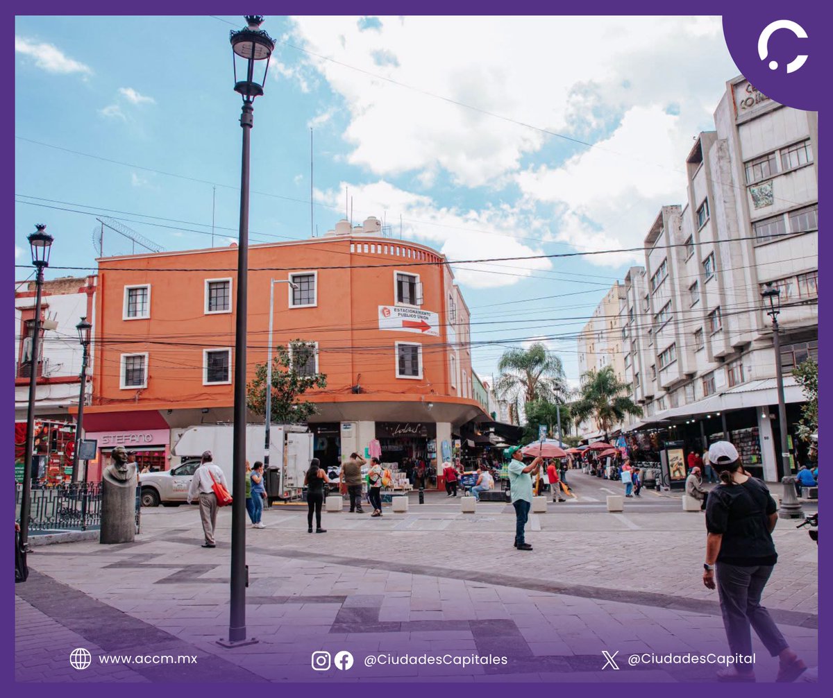 CiudadesCapital's tweet photo. 🎺 En #Guadalajara, la Presidenta @VeroDelgadilloG impulsa la rehabilitación de la Plaza de los Mariachis para fortalecer el patrimonio, el turismo y la actividad económica. 🧡

#ExperienciasQueNosHacenMásFuertes
Atte: @javierdiazglz, Presidente de Saltillo y de la #ACCM https://t.co/9yrAuFnSVi
